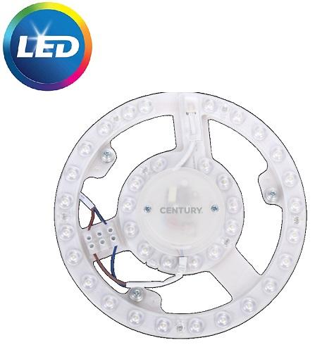 Circolina LED Diam.253 24w Luce Natura 2100 Lumen Century