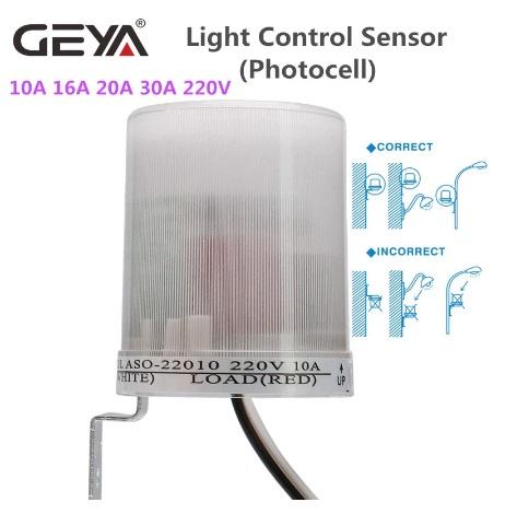 Sensore Crepuscolare IP44 16A GEYA