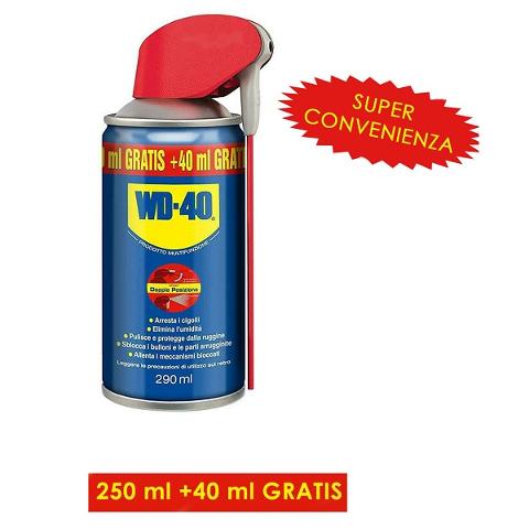Spray Sbloccante Detergente 250+40ml 5 in 1 WD-40 WD40
