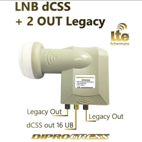 Illuminatore LNB dCSS + 2 Legacy