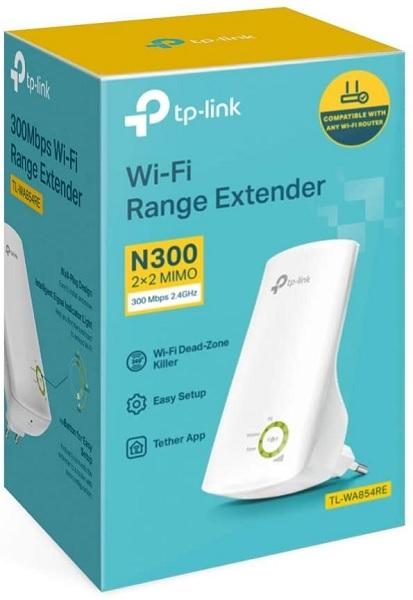 Ripetitore wifi N300 (Range Extender) con WPS TP-LINK TL-WA850RE