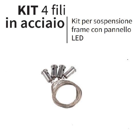 Kit Montaggio sospensione per pannello led Iperluux  - Bolognetta (Palermo)