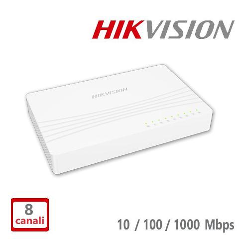 Switch 8 Porte 10/100/1000 Hikvision