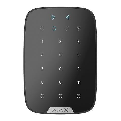 Tastiera Touch con Lettore TAG AJAX Nera Ajax