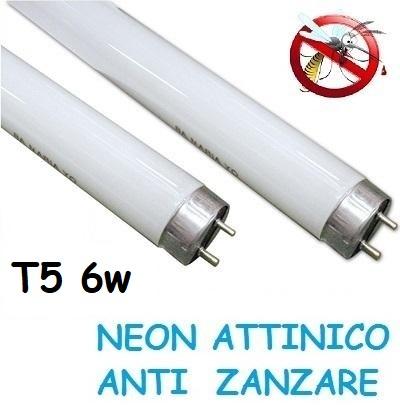 Neon Attinico 6w T5 per Zanzariera