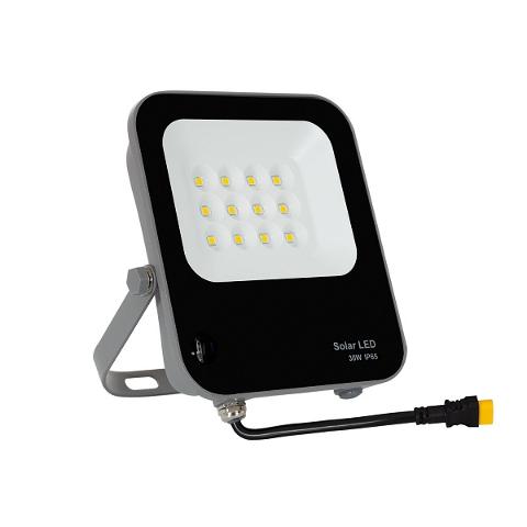 Proiettore LED 30w Luce Natura con Pannello Solare 5100 Lumen Pris 30W