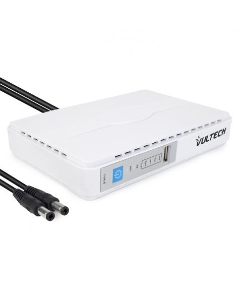 Mini Gruppo Di Continuità per modem, router, telecamere IP Vultech Security UPS30PW-DC