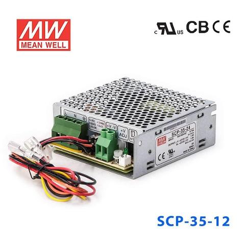 Alimentatore Switching 36W 13,8v 2,6A Con Caricabatteria Mean Well Mean Well
