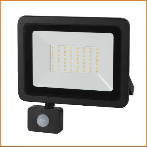 Proiettore Led 50W Luce Natura Con sensore Movimento 4250 Lumen alcapower