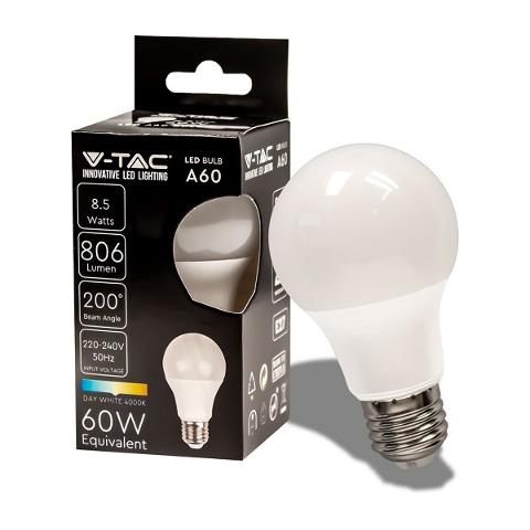 Lampada Led Goccia E27 8,5w Luce Natura 806 Lumen V-TAC