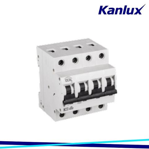 Interruttore Magnetotermico 4x10A 6KA Curva C KMB6-C10/4 Ideal