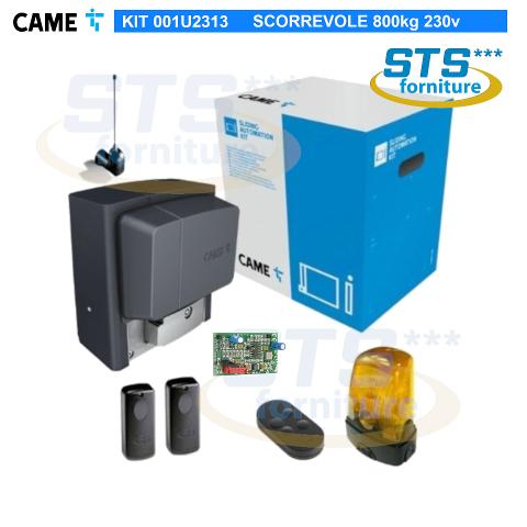 CAME Kit Automazione Scorrevole 800Kg 230V CAME 001U2313