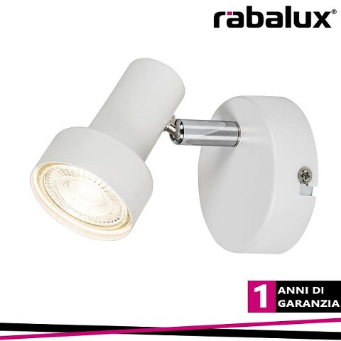 Applique da Parete GU10 Bianco Rabalux