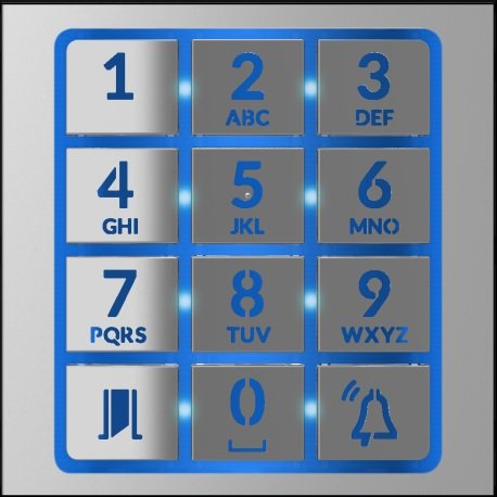 MTMFKB-Frontale Modulo Tastiera Came