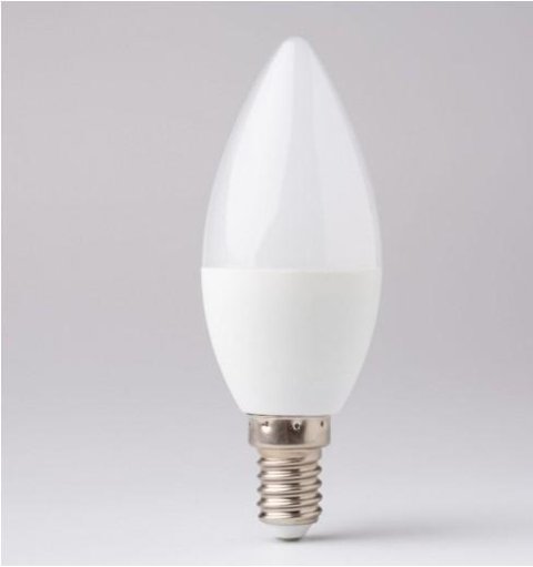 Lampada Oliva LED E14 10w Luce Fredda 900 Lumen Ecolight