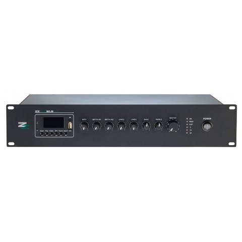 AMPLIFICATORE MIXER LETTORE USB/BT/FM DA 120W ZZIPP