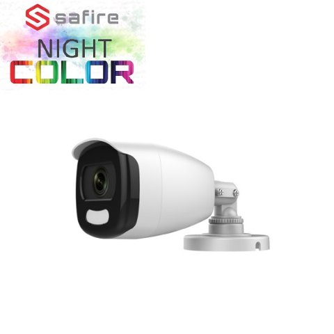 Telecamera Bullet 4in1 5 Megapixel 3,6mm Night Color SAFIRE SF-B025CW-5U4N1