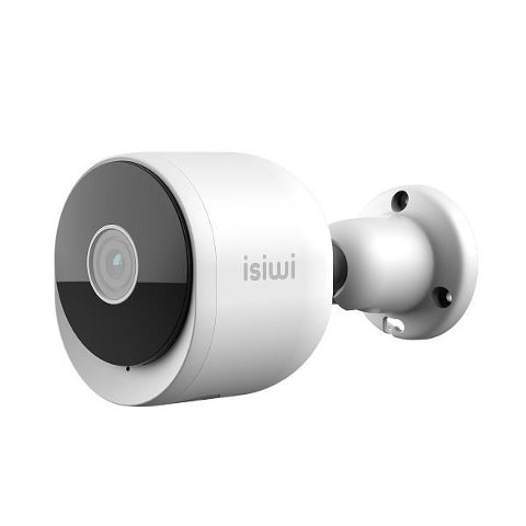 Telecamera Isiwi Wireless PIK 4Mpx Bullet per esterno IR LED Audio Bidirezionale Sd Card Stand Alone Isiwi