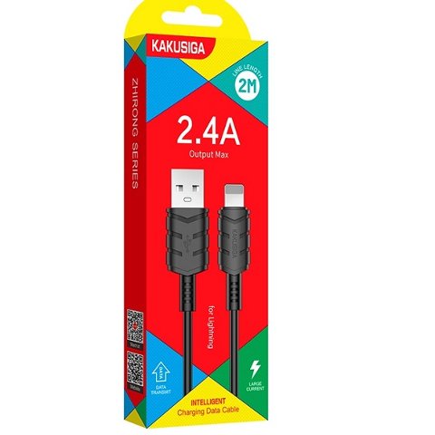 Cavo Lightning 2mt 2,4A Kakusiga