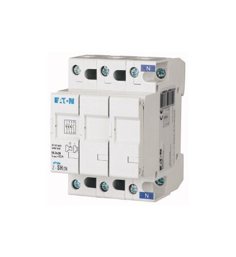 Portafusibile DIN 3P 10,3x38 32A 400V Z-SH/3N EATON