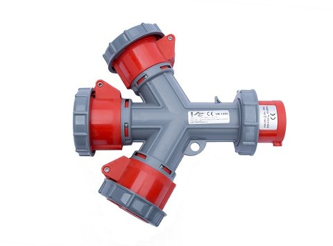 Moltiplicatore 3 Prese 3P+T 16A
