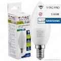 Oliva LED 5,5w E14 Luce Natura 470 Lumen Samsung