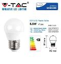 Lampada Mini Sfera Led 5,5w E27 Luce Fredda 470 Lumen V-TAC