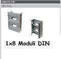 Supporto DIN 1x8 Moduli per Quadro Termoplastico 210x280