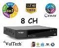DVR 5in1 8 Canali 5 Megapixel Vultech Security