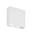 Applique Up & down da Parete LED 6w Luce Natura Bianco maricla poliplast