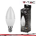 Lampada Oliva LED 6w E14 Luce Fredda 490 Lumen V-tac