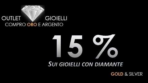 15% sui gioielli con Diamante