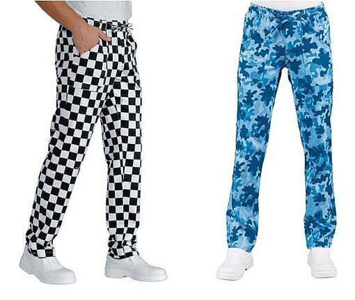 Pantalaccio cuoco varie colororazioni e motivi Isacco Brn