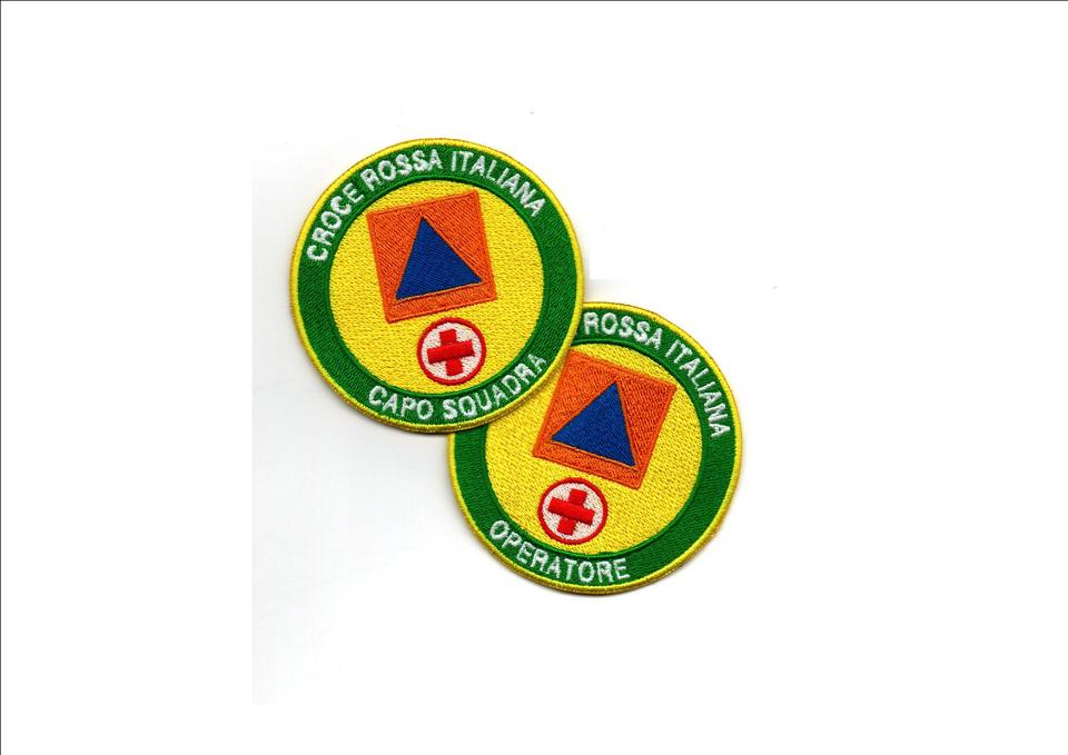 Patch OPEM Croce Rossa Italiana  7 cm