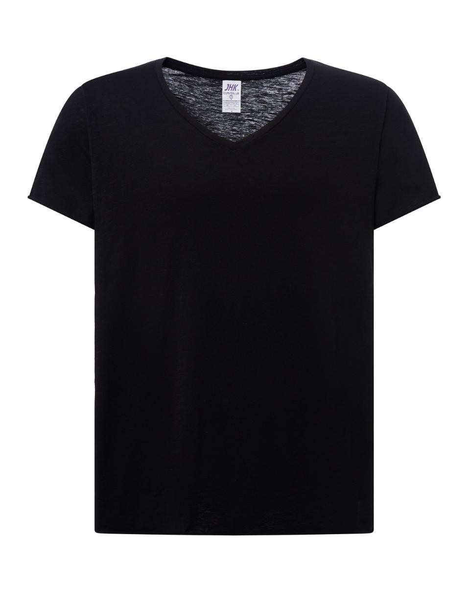 T shirt donna scollo V Jersey