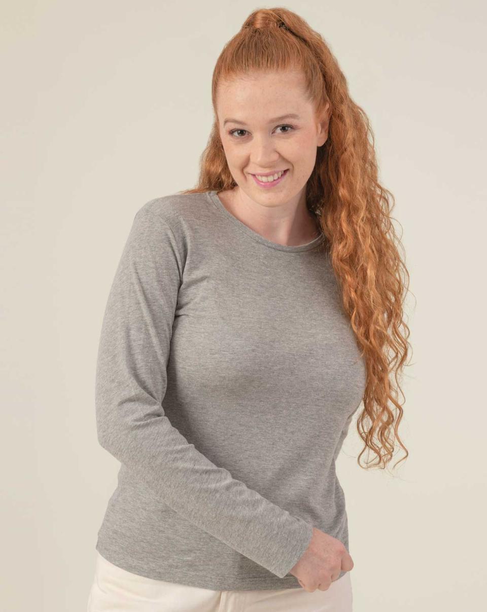 T shirt donna manica lunga