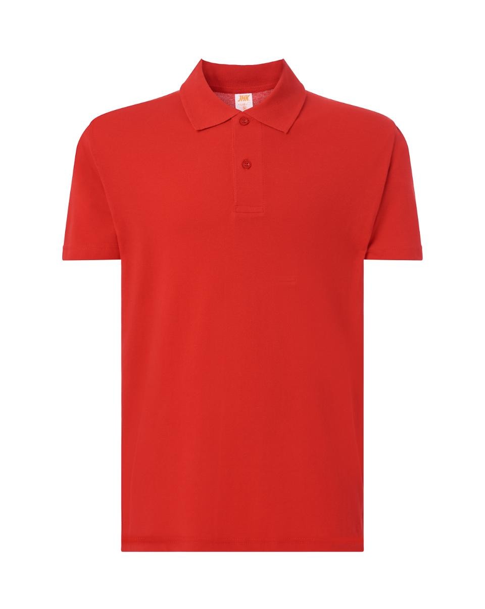 Polo uomo manica corta (2 bottoni, senza spacchetti laterali)