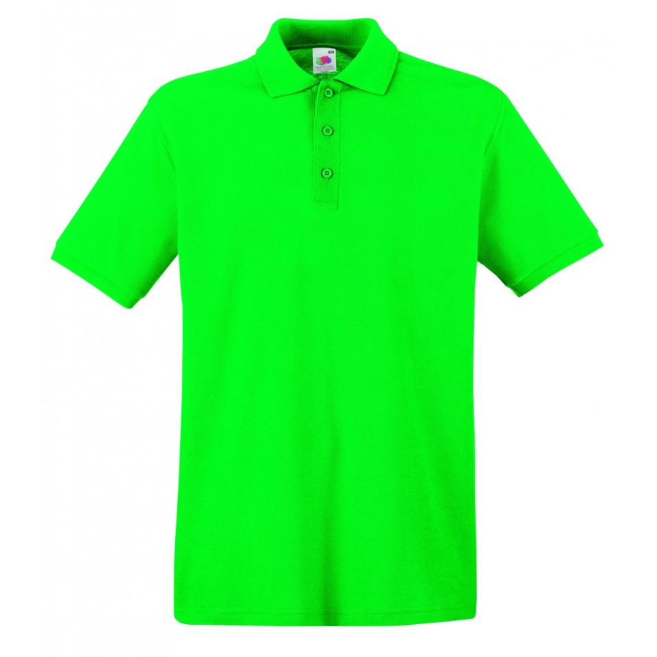 Polo uomo manica corta (3 bottoni, 100% cotone)