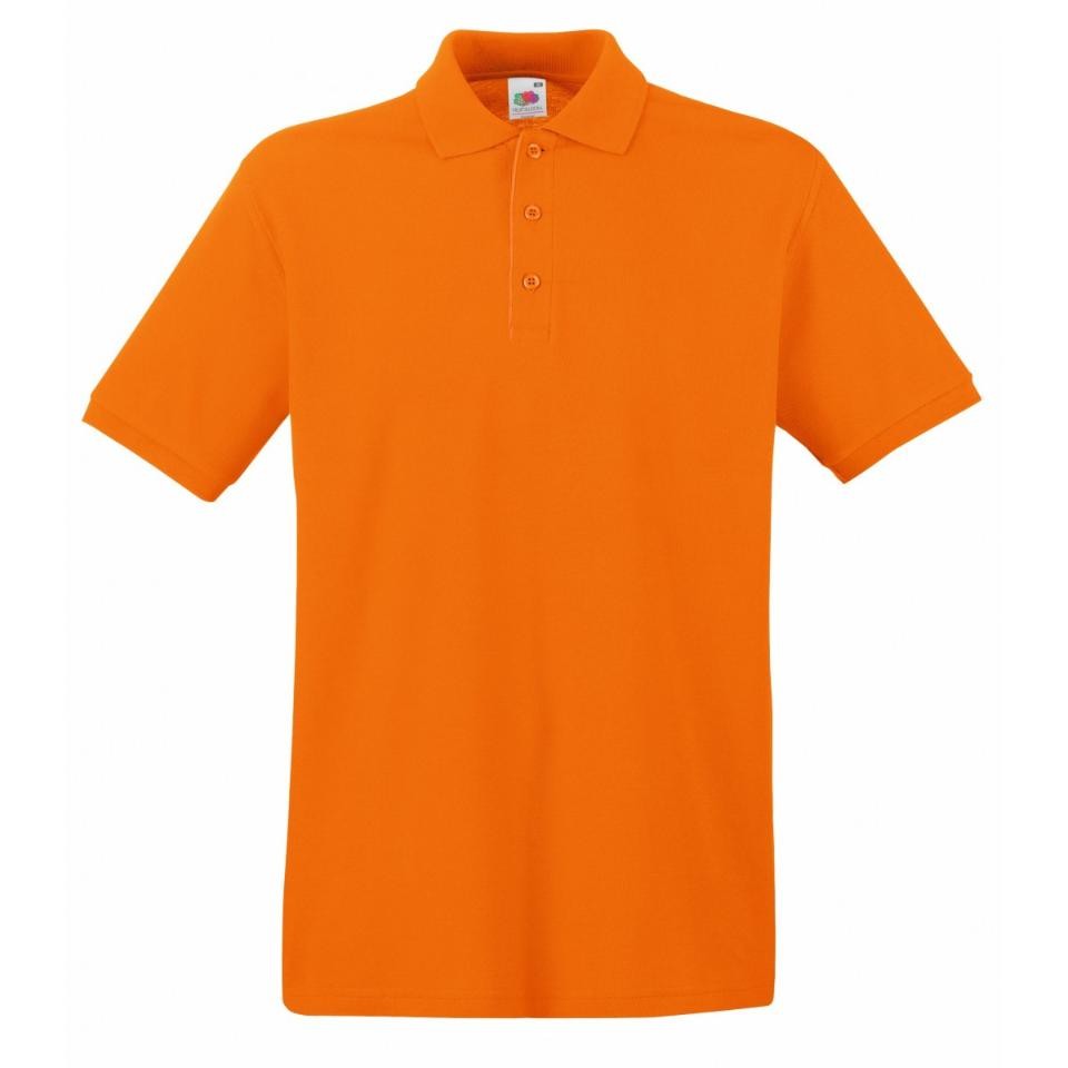 Polo uomo manica corta (3 bottoni, 100% cotone)