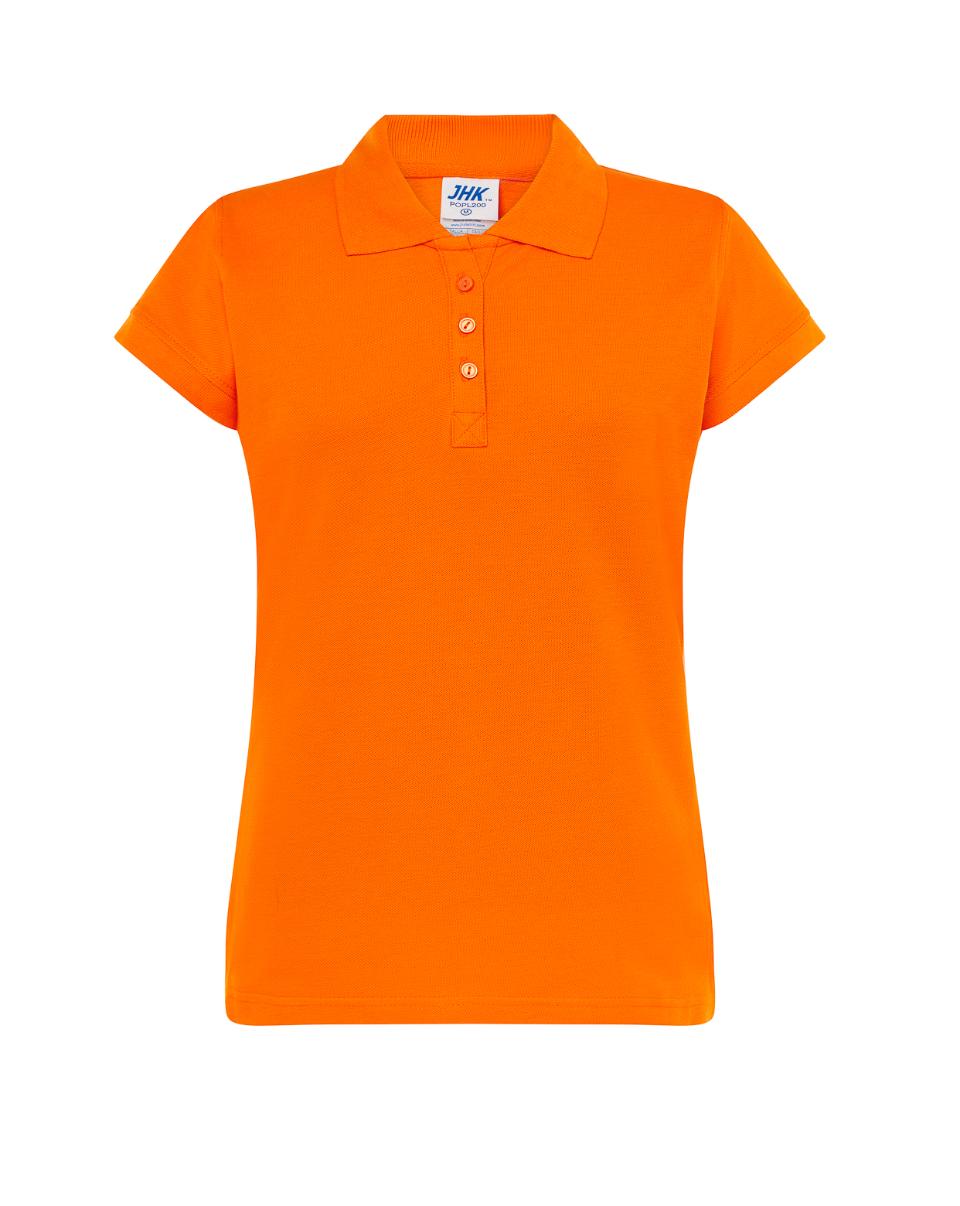 Polo manica corta donna slim (3 bottoni)