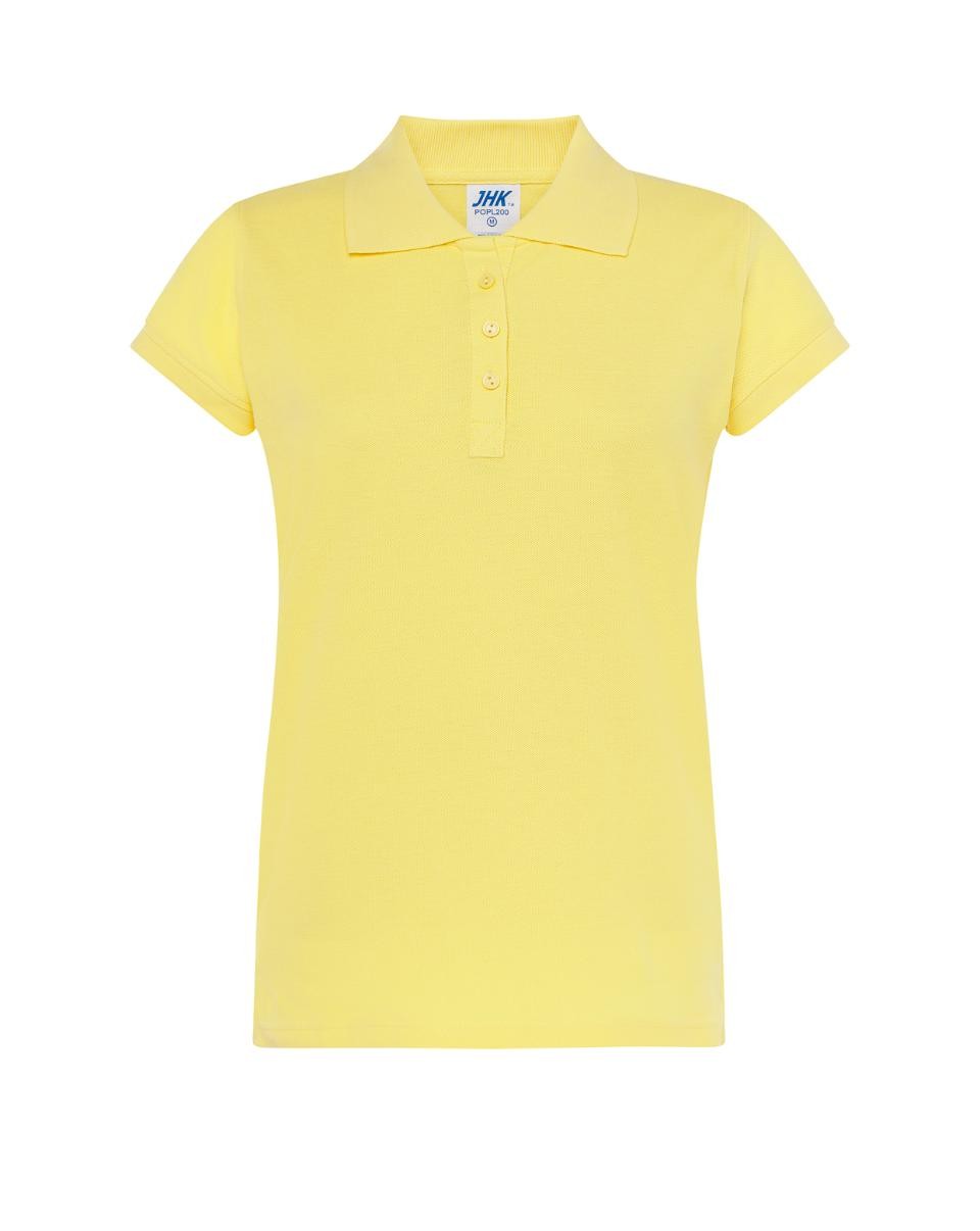 Polo manica corta donna slim (3 bottoni)