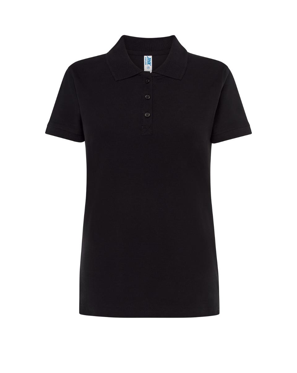 Polo manica corta donna slim (3 bottoni)