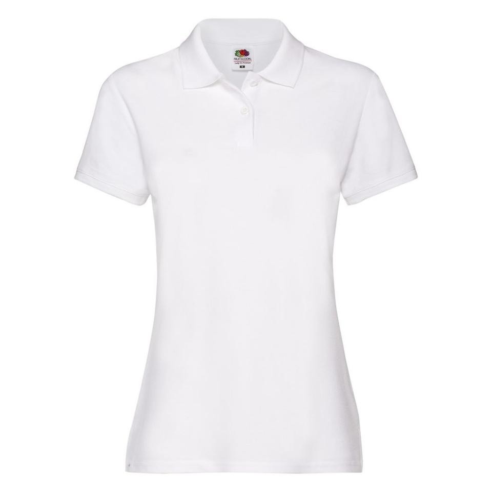 Polo manica corta donna slim (2 bottoni)