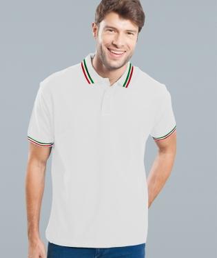 Polo tricolore