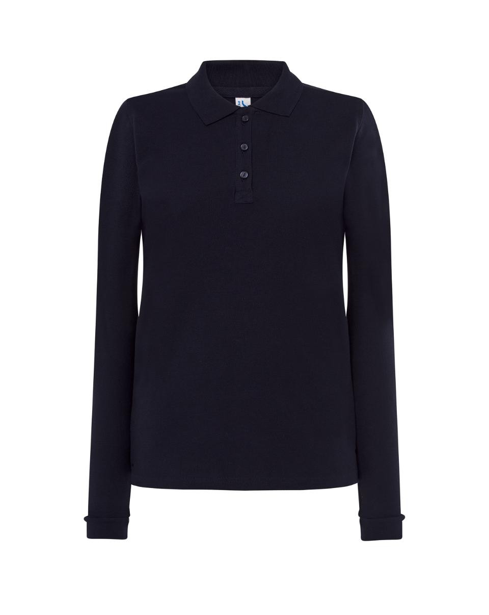 Polo donna manica lunga