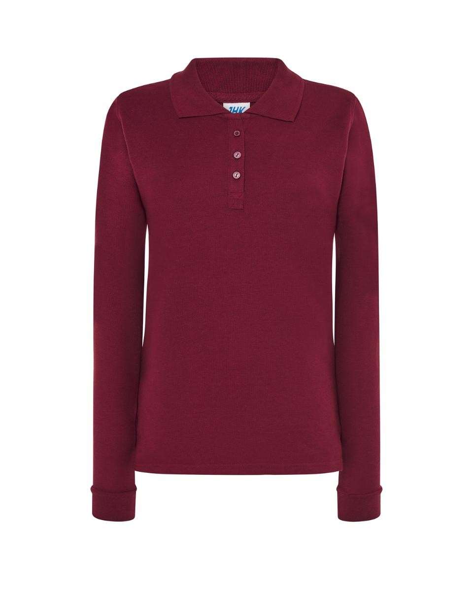 Polo donna manica lunga