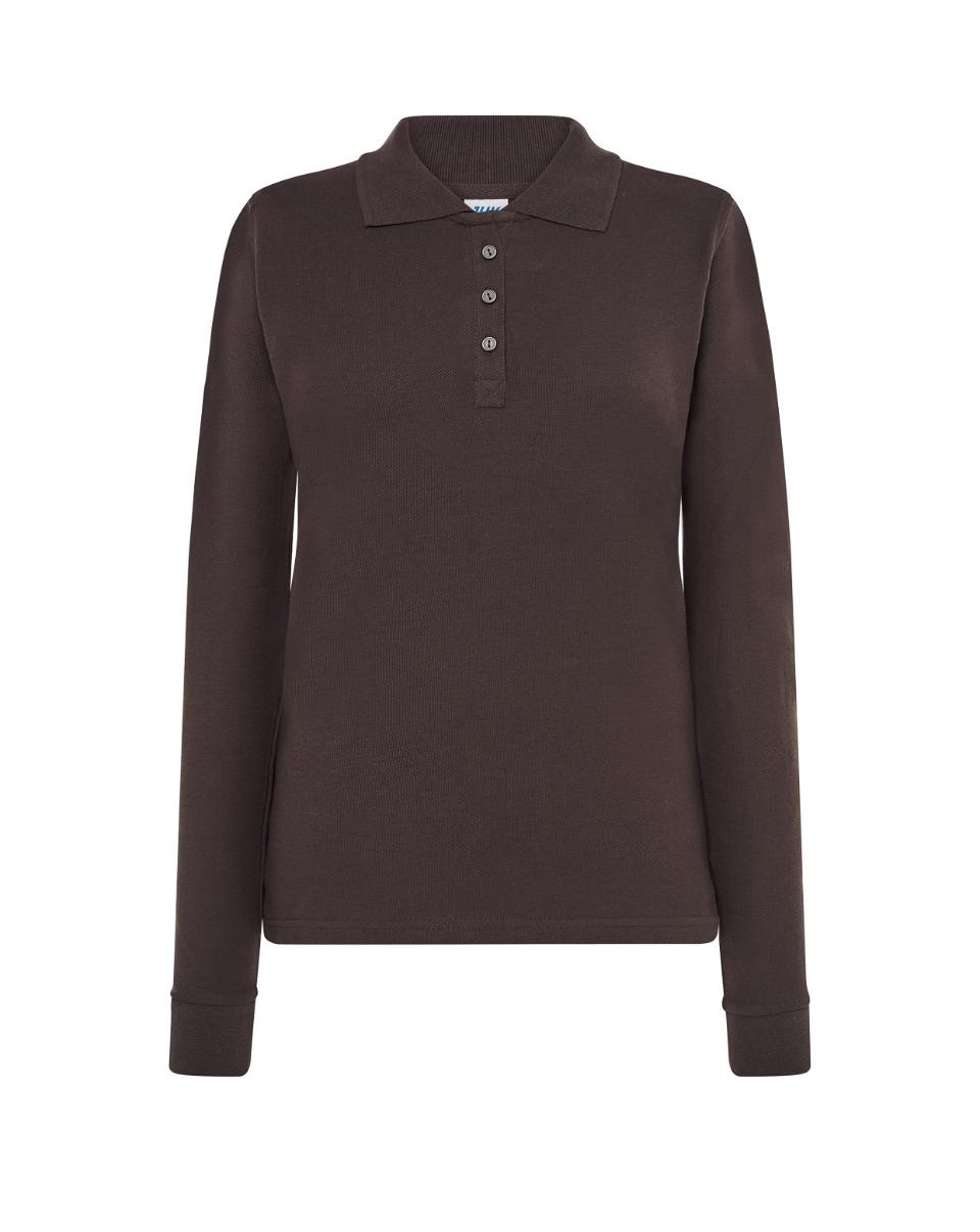 Polo donna manica lunga