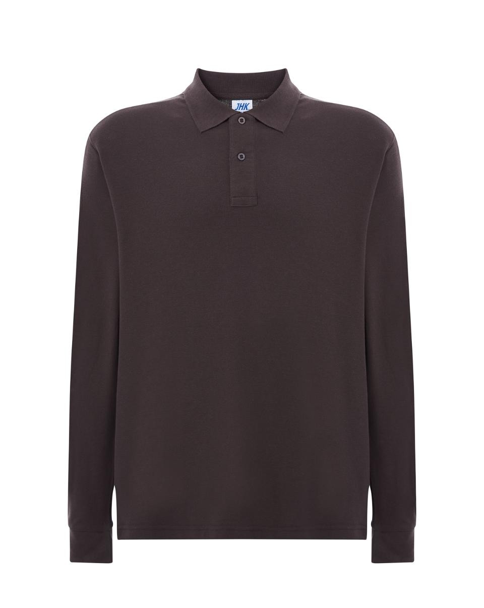 Polo manica lunga (2 bottoni)