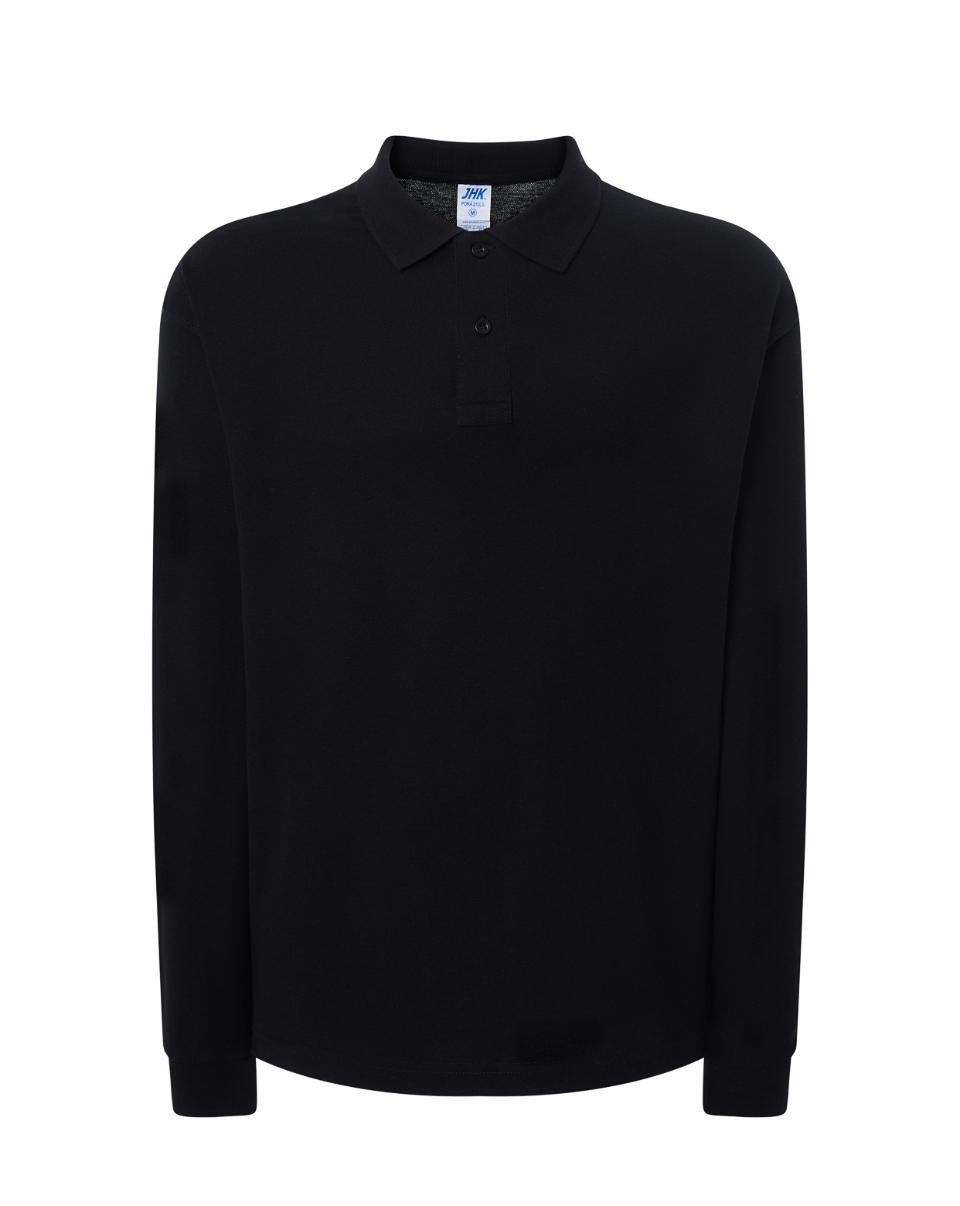Polo manica lunga (2 bottoni)