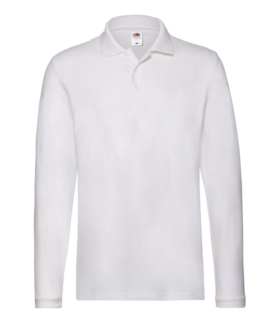 Polo manica lunga (3 bottoni)